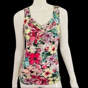 American Rag Women’s Colorful Floral Shirt, Small